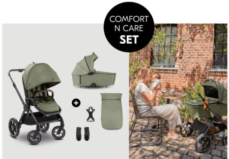HAUCK universaalne käru COMFORT N CARE SET, Olive, 165546 