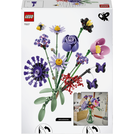 11507 LEGO® Botanicals ja LEGO® Editions: Olivia Rodrigo lillekimp 