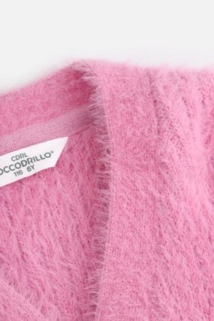 COCCODRILLO sweater MYSTIC NATURE GIRL KIDS, roosa, ZC4172201MGK-007-122, 122 cm 