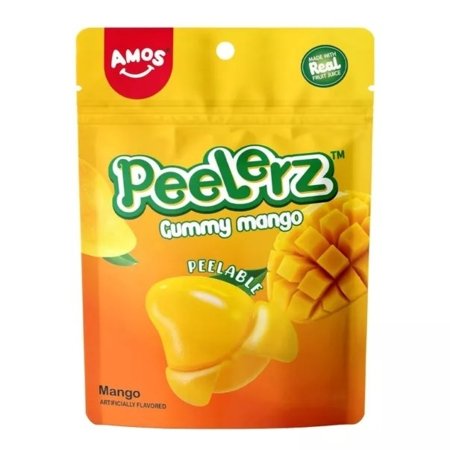 AMOS kummikommid PEELERZ PEELING MANGO, 65 g., MIX1523 