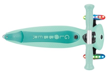 GLOBBER tõuekratas Junior kokku volditav fantaasiatuledega, mündiroheline, 433-206 433-206