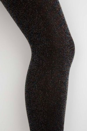 COCCODRILLO sukad TIGHT MICROFIBRE COLORFUL, must, ZC5380316TMC-021-128, 128/134 cm 