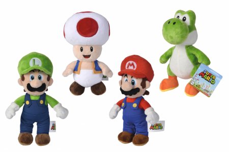 SIMBA Super Mario pehme mänguasi 20cm, assortii, 109231009 109231009