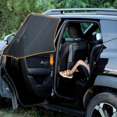 LIONELO päiksekaitse autosse, Black, LO-SUNBLOCKER 