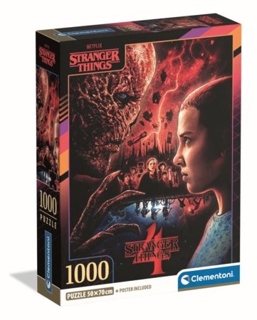 CLEMENTONI Puzzle Stranger Things, 1000 tk,, 39981 