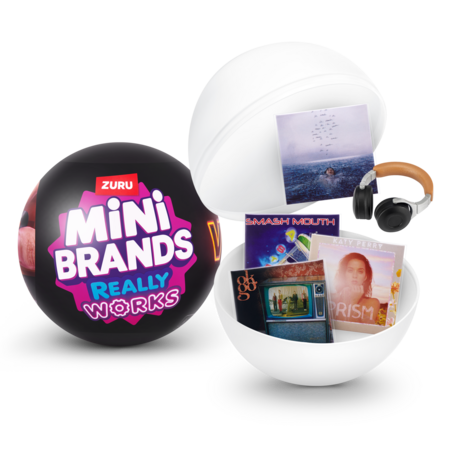 MINI BRANDS vinüülplaatide komplekt Vinyls, 1. seeria, assortii., 77772GQ1 