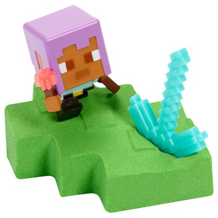 MINECRAFT Mini üllatuskomplekt kineetilise liivaga, HTK99 