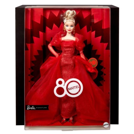 BARBIE Mattel 80. aastapäeva nukk - blond, JBJ17 