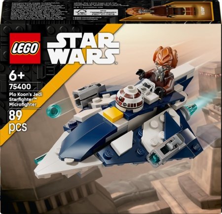 75400 LEGO® Star Wars™ Plo Kooni Jedi Starfighter™-i mikrovõitleja 