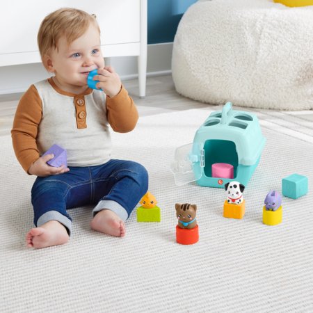 FISHER-PRICE kujundisorteerija – lemmikloomad, HTW93 