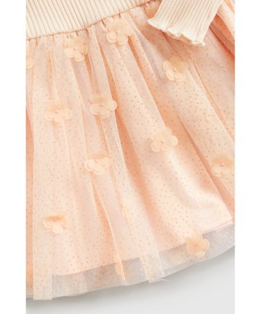 MOTHERCARE kleita ar garām piedurknēm, zeķubikses un galvas lenta, IF380 92 