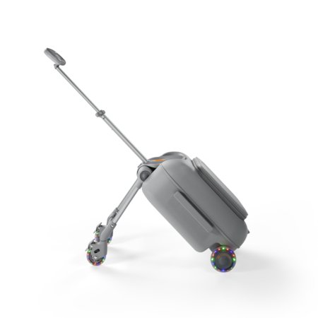 KINDERKRAFT reisikohver lapse kandmiseks CABBY, hall, KACABB00GRY0000 