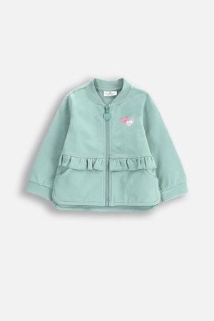 COCCODRILLO nööpidega kampsun DREAM DIARIES GIRL NEWBORN, roheline, WC5132201DGN-011-086, 86 cm 