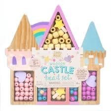 STORY MAGIC  loominguline Wooden Castle Beads , 205526 