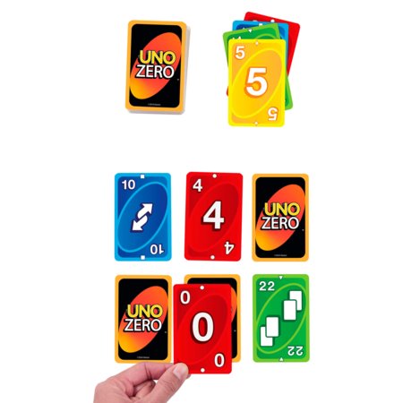 MATTEL GAMES UNO kaardid Zero, JHH48 