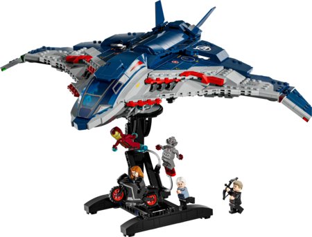 76325 LEGO® Super Heroes Marvel Tasujad: Ultroni ajastu Quinjet 