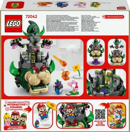 72042 LEGO® Super Mario Prince Florian ja Castle Bowser 