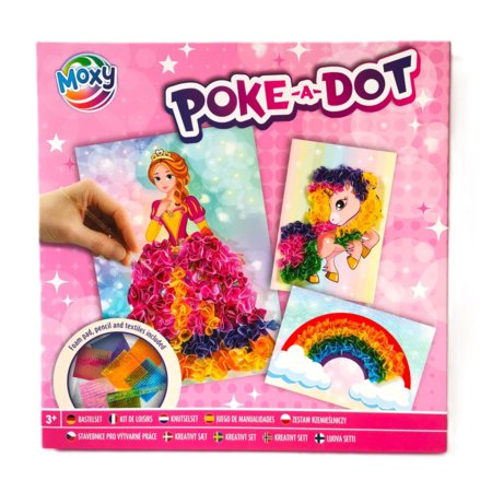 MOXY loovkomplekt "Poke-a-dot", assortii, 100106 