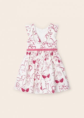 MAYORAL varrukateta kleit ja vööga 6C, natural, 3921-34 3921-34