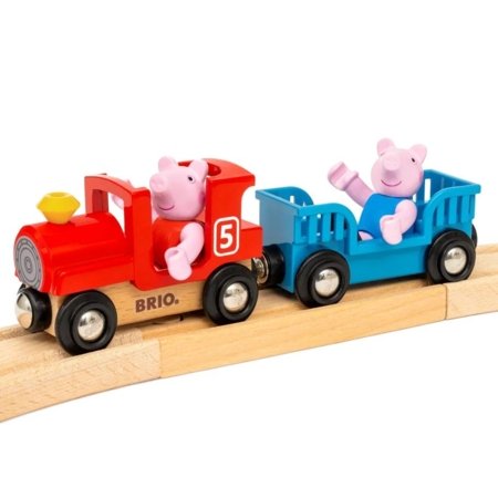 BRIO PEPPA PIG rongikomplekt rööbastega, 36123 
