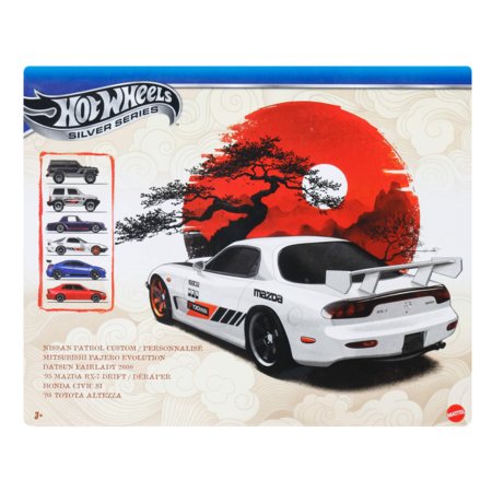HOT WHEELS 1:64 kuue Jaapani mudeli komplekt, JLB23 