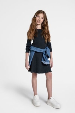 COCCODRILLO pikkade varrukatega kleit DREAM DIARIES GIRL JUNIOR, hall, WC5129101DGJ-019-164, 164 cm 