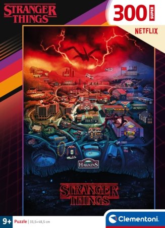 CLEMENTONI Stranger Things pusle, 300 tk, 21730 