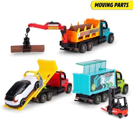 DICKIE TOYS raskeveoautod, assortii, 203744018 