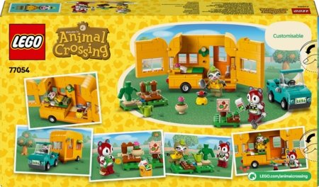 77054 LEGO® Animal Crossing™ Leif haagissuvila ja aiapoega 