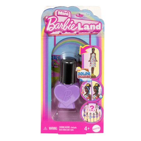 BARBIE Mini BARBIELand küünelaki pudelis nukud, JCP97 