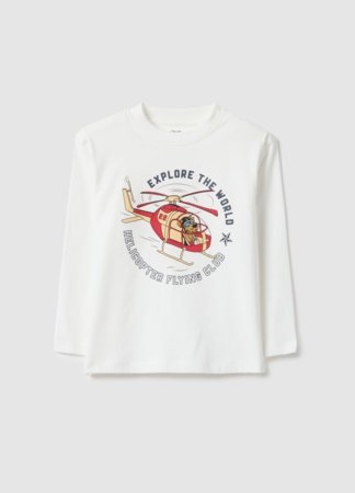 OVS pikkade varrukatega t-särk, 116 cm, 002518791 