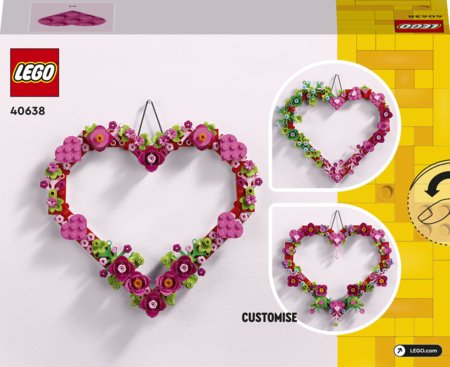 40638 LEGO® Merchandise Südamekujuline ornament 