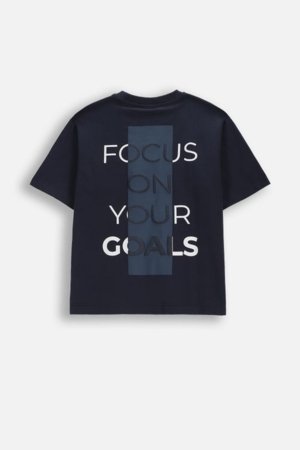 COCCODRILLO lühikeste varrukatega t-särk, sinised, WC6143207MBJ-015-128, 128 cm 