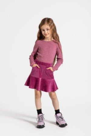COCCODRILLO skirt MYSTIC NATURE GIRL KIDS, lilla, ZC4125201MGK-016-122, 122 cm 
