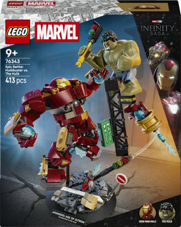76343 LEGO® ǀ Marvel Eepiline lahing: Hulkbuster vs. Hulk 