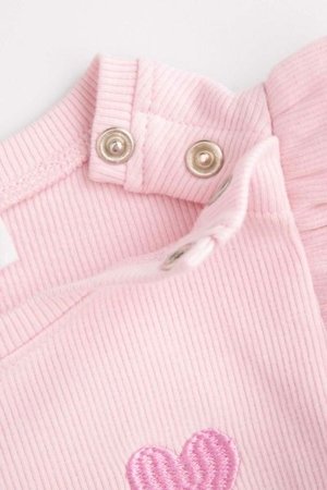 COCCODRILLO pikkade varrukatega beež särk DREAM DIARIES GIRL NEWBORN, roosa, WC5112202DGN-007-086, 86 cm 