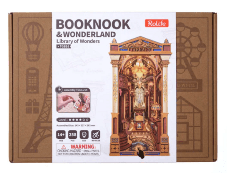 ROLIFE puidust konstruktor Imede raamatukogu, TGB16 