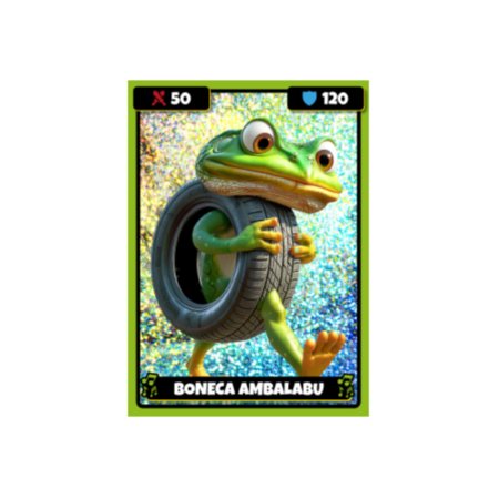 BRAINROT holograafilised kaardid koos tätoveeringutega, K02BRO03 