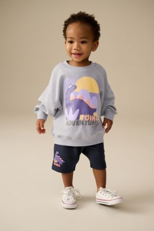 NEXT kampsun ja lühikesed püksid, E60715, 104-110 