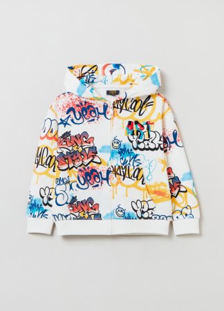OVS BOY3-10Y SWEATSHIRT 2M 9-10 WHITE 001820953 001820953