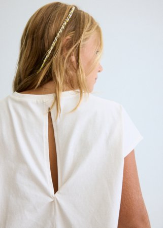 MAYORAL varrukateta t-särk, bone, 6.010-11, 140 cm 