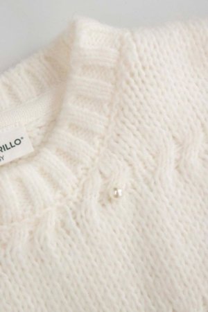 COCCODRILLO kampsun, kreemjas, ZC5172102EPG-003-116, 116 cm 