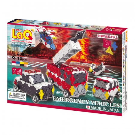 LAQ Jaapani konstruktor Hamacron Constructor Emergncy Vehicles, 4952907007803 4952907007803