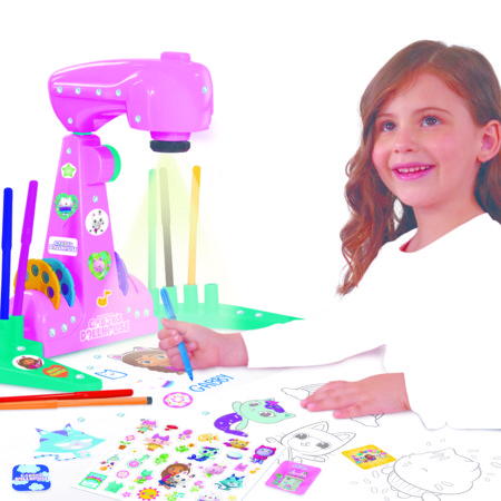 GABBY'S DOLLHOUSE, Projektori joonistuskomplekt 106936 