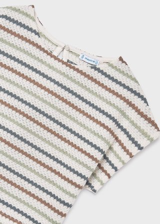 MAYORAL varrukateta t-särk, bone, 6.022-33, 128  cm 