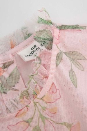 COCCODRILLO lühikeste varrukatega kleit ELEGANT JUNIOR GIRL, värv, WC5128210EJG-022-152, 152 cm 