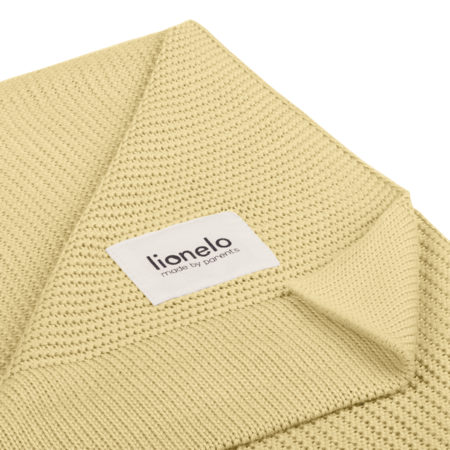 LIONELO tekk, 75x100, Yellow lemon, LO-BAMBOO BLANKET 