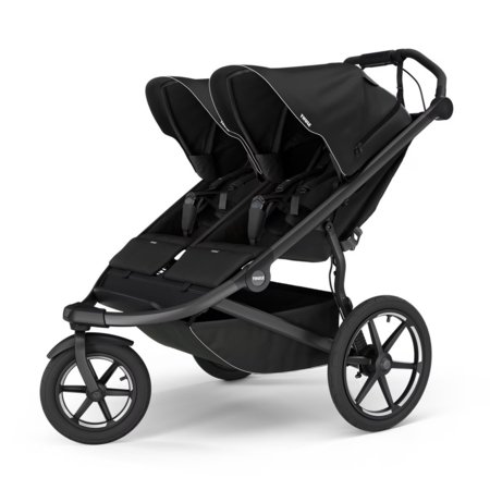 THULE jalutuskäru URBAN GLIDE 3 DOUBLE, Black, 10101998 
