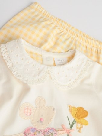 NEXT pikkade varrukatega t-särk + retuusid, W78024, cm 