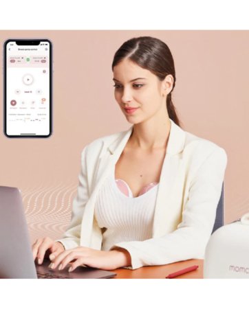 MOMCOZY elektriline rinnapump M9, roosa 